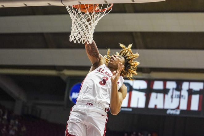 Alabama basketball point guard JD Davison. Photo | USA TODAY