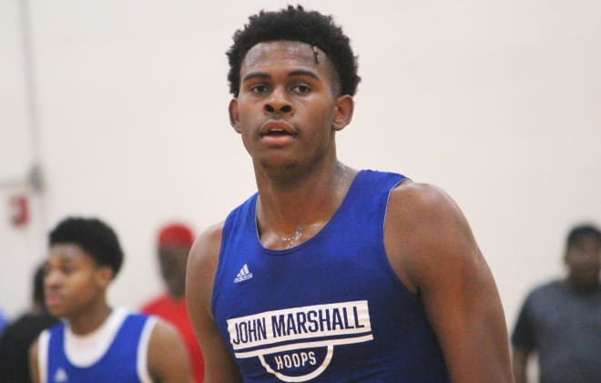 John Marshall big man Roosevelt Wheeler is one of several next-level prospects participating in the 12th Annual VaPreps Classic