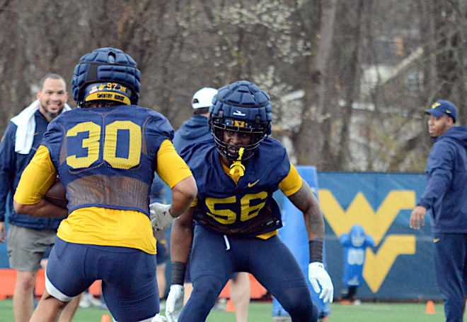 Heard is excited to showcase his pass rushing abilities at West Virginia.