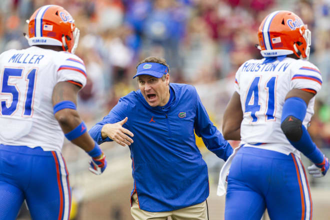 This past week Florida had 20 players test positive, along with head coach Dan Mullen. 