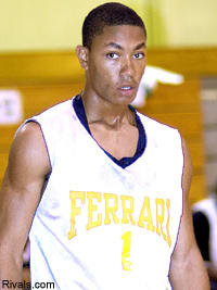 derrick rose aau team