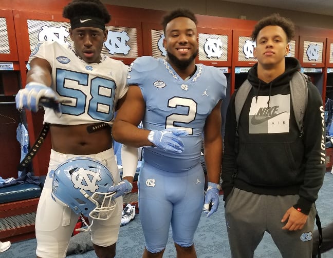 THI takes a look at how some of the visits from major football prospects went over the weekend in Chapel Hill.