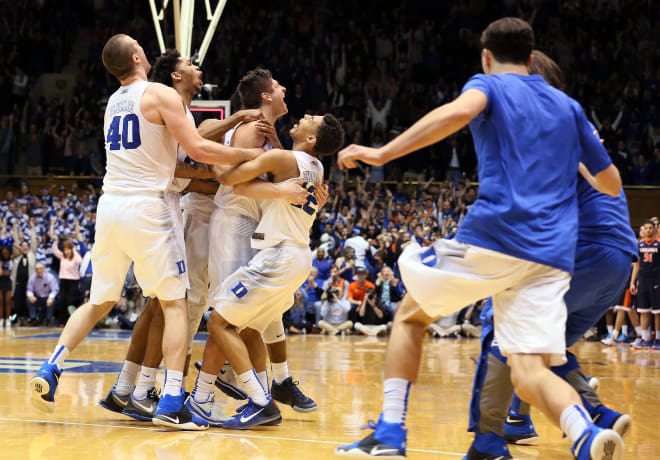 Grayson Allen's much-maligned bucket at the buzzer beat the Cavaliers 63-62.