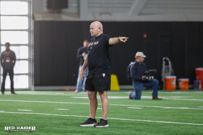 Special teams coordinator Kenny Perry