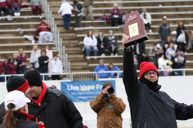 Ray Norcross and the Riverheads Gladiators kept the winning going, beating George Wythe 49-21 for the Class 1 State Championship