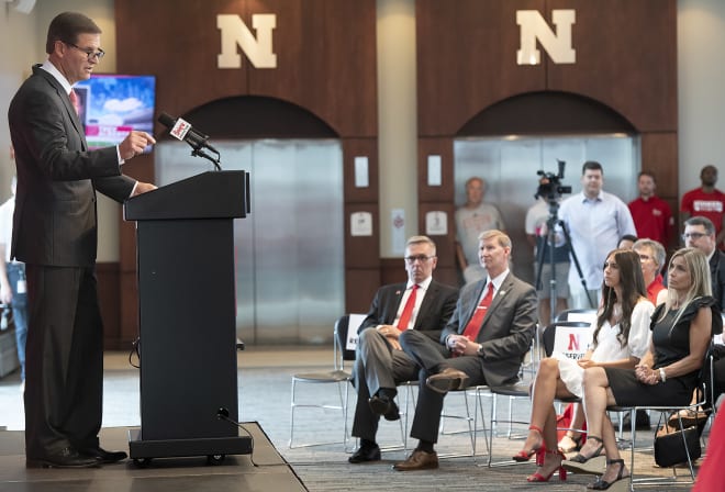 Former Husker and Nebraska Omaha athletic director Trev Alberts was announced as the 14th athletic director at Nebraska on Wednesday.