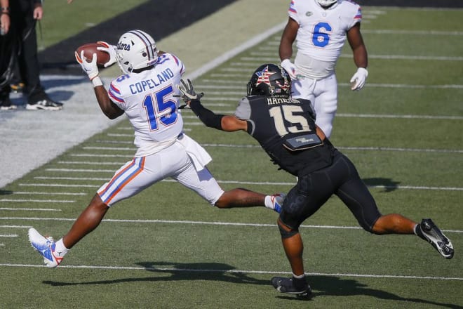 Florida receiver Jacob Copeland. 