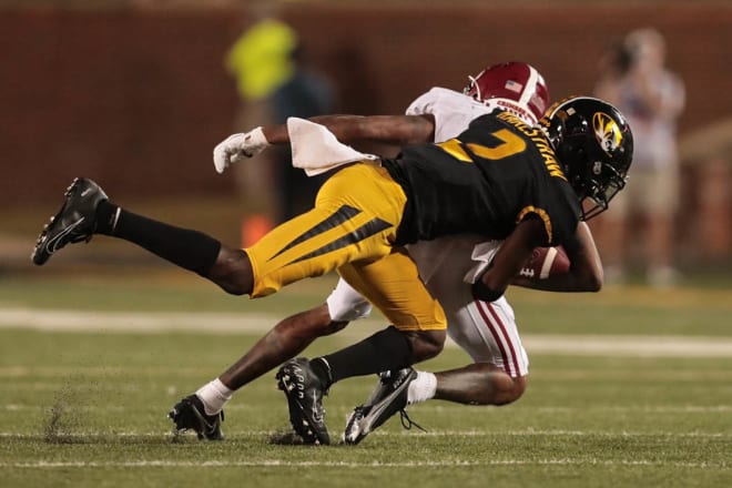 True freshman cornerback Ennis Rakestraw and the Missouri defense struggled to get off the field on third downs.