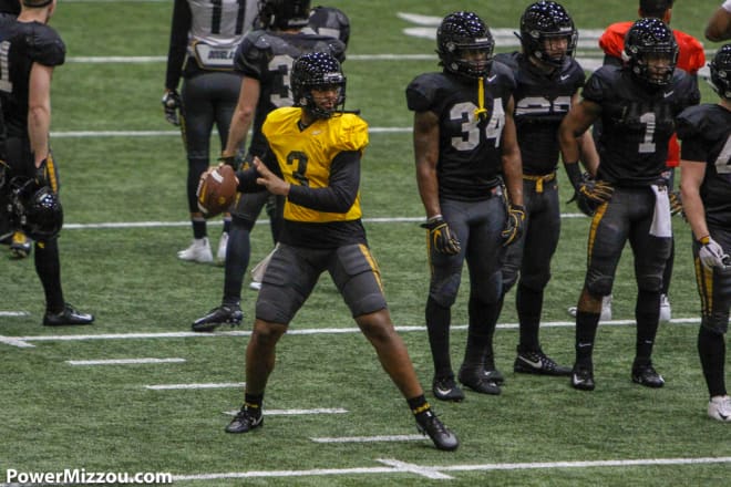 Missouri will hope Shawn Robinson looks more like the high school All-American than the interception-prone TCU starter after a year away from the game.