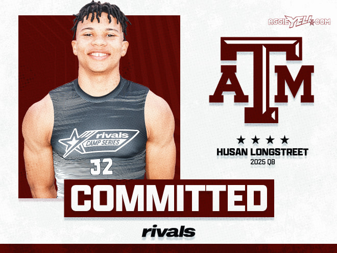Husan Longstreet committed to A&M Sunday.
