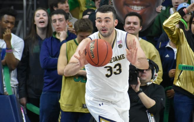 Garrison Brooks & Armando Bacot get a chance to battle John Mooney on Monday night in Purcell Pavilion.