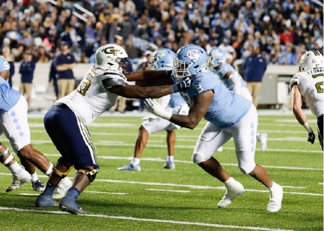 Getting a more consistent conventional pass rush up front is a key to UNC's defense this fall.