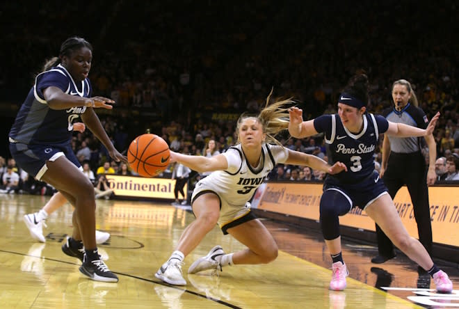 Preview: No. 3 Iowa WBB vs. Penn State - Hawkeye Beacon: Iowa Hawkeyes ...