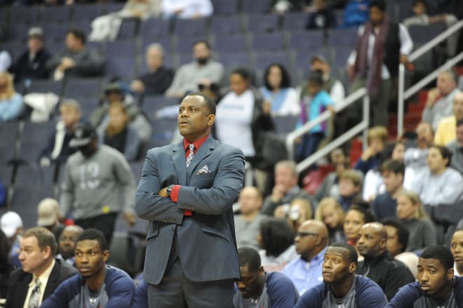 Kevin Nickleberry, coaching Howard University. 