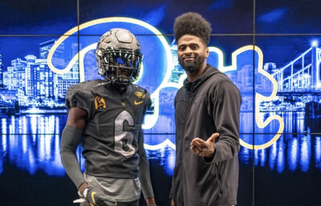 Four-star WR James Randle visited Pitt on Wednesday. 