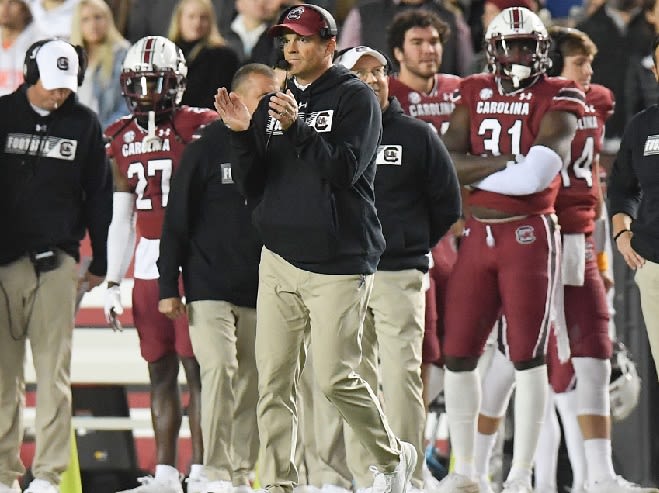 South Carolina Coach Shane Beamer has plenty of respect for UNC and Mack Brown and looks forward to the Duke's Mayo Bowl.