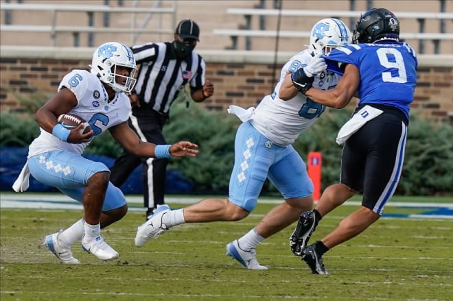 Jacolby Criswell played in five games last fall and was the number two quarterback this past spring.