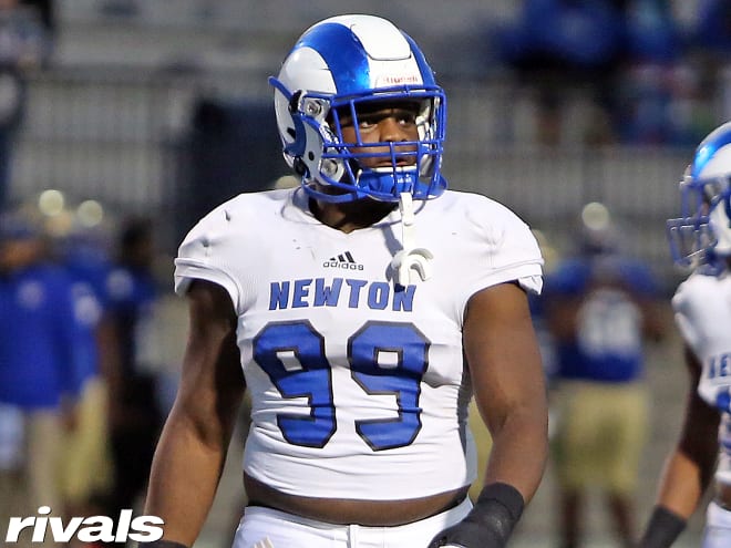 Justin Benton remains committed to West Virginia but will take a visit to Texas this weekend. 