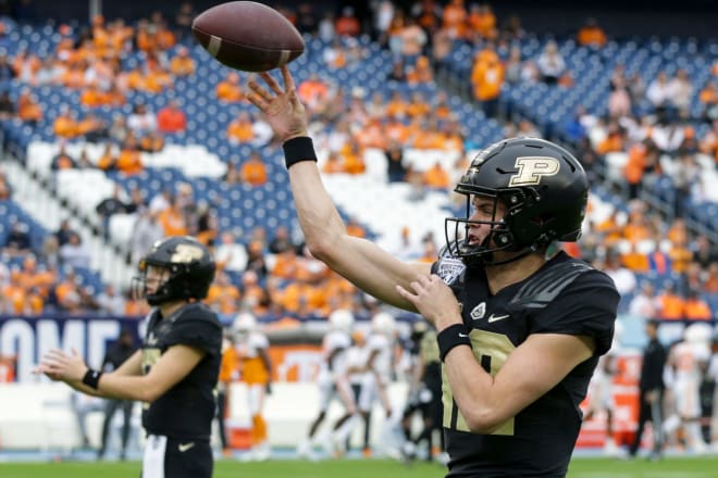 Austin Burton has seen limited action since transferring to Purdue from UCLA in 2020.