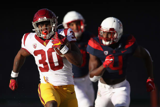 Nebraska added a transfer portal running back commitment from USC's Markese Stepp. 