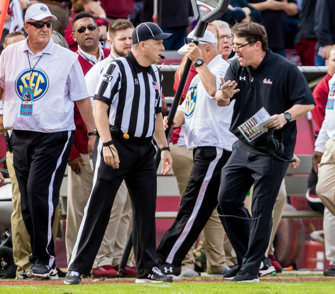 Will Muschamp in a mask and readers? My goodness, that's so many elements of Boom. We are not worthy.