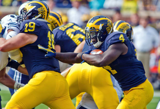 Michigan Wolverines football RB De'Veon Smith