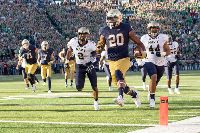 Notre Dame Fighting Irish football running back C.J. Prosise