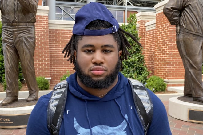 Brown-Shuler visited Auburn for the first time Friday.