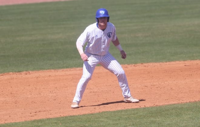 Eastern Illinois transfer outfielder Lincoln Riley.