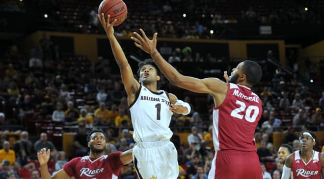 Remy Martin co-paced ASU with 20 points, adding three rebounds, three assists and four steals