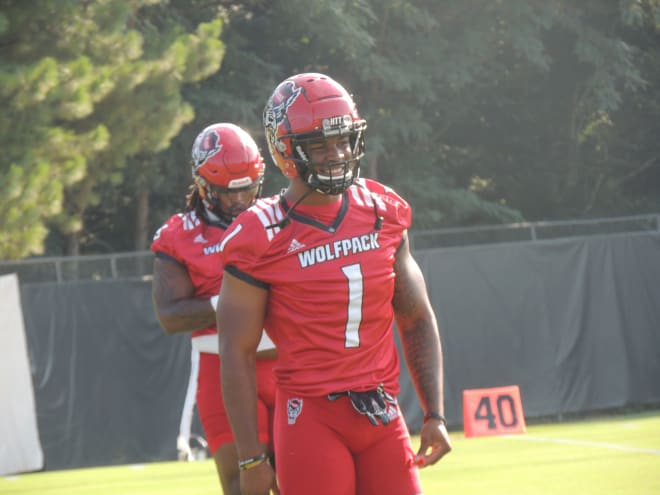 NC State senior middle linebacker Isaiah Moore is expected to have a banner 2022 season.