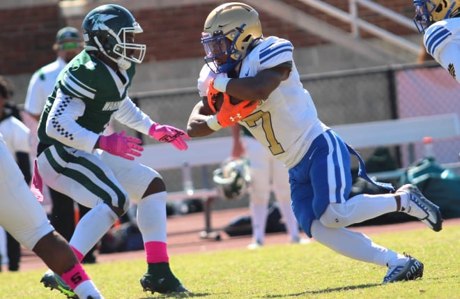 Ty'Reon Taylor led a Phoebus ground attack that rolled up 421 yards rushing, which included his touchdown runs of 63, 53 and 15 yards