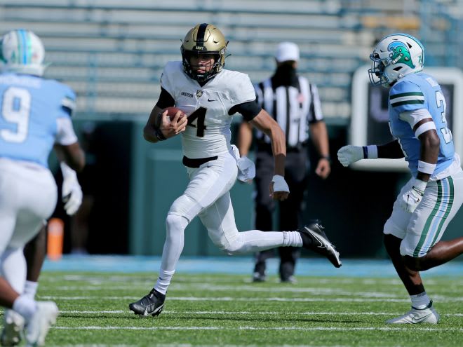 QB Christian Anderson returned to action as he started Saturday's contest