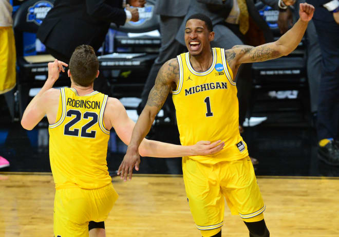 Michigan Wolverines basketball's Charles Matthews and Duncan Robinson led the Maize and Blue to the 2018 national title game.