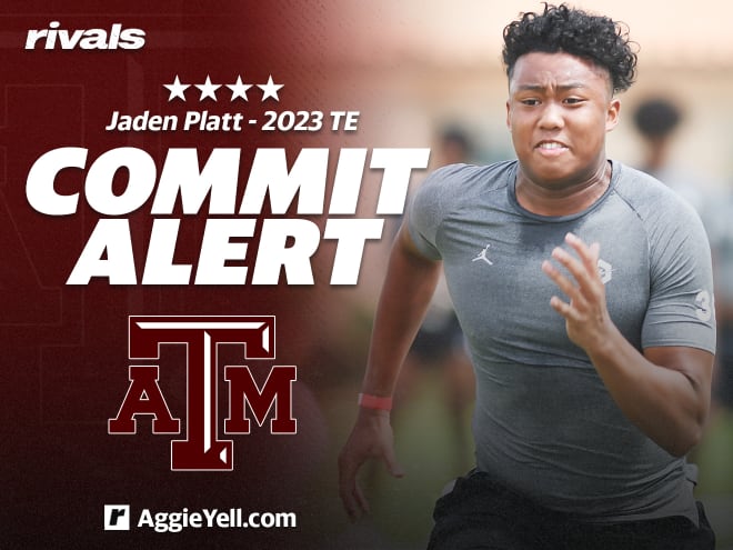 Jaden Platt is an Aggie after all.