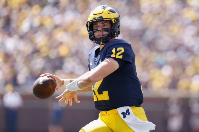 Former Michigan QB Cade McNamara looks to revamp Iowa's offense (USA Today Sports)