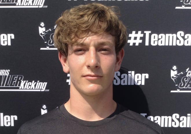 The California kicker has officially signed with Notre Dame.