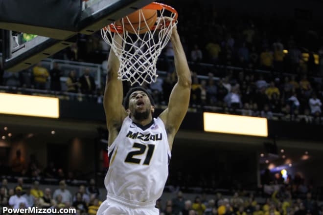 Jordan Barnett scored 12 of his 16 points in the second half during Missouri's win over No. 21 Kentucky in 2018.