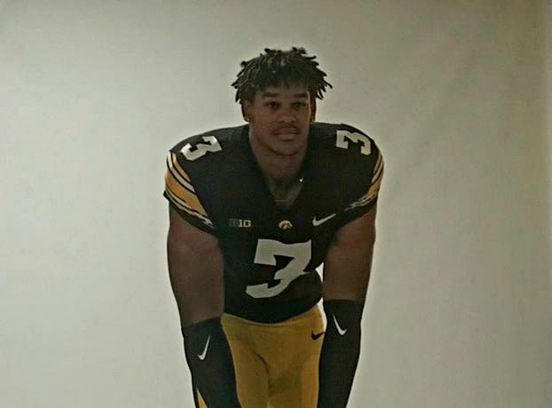 Class of 2023 RB/LB Kaden Feagin visited the Iowa Hawkeyes today.