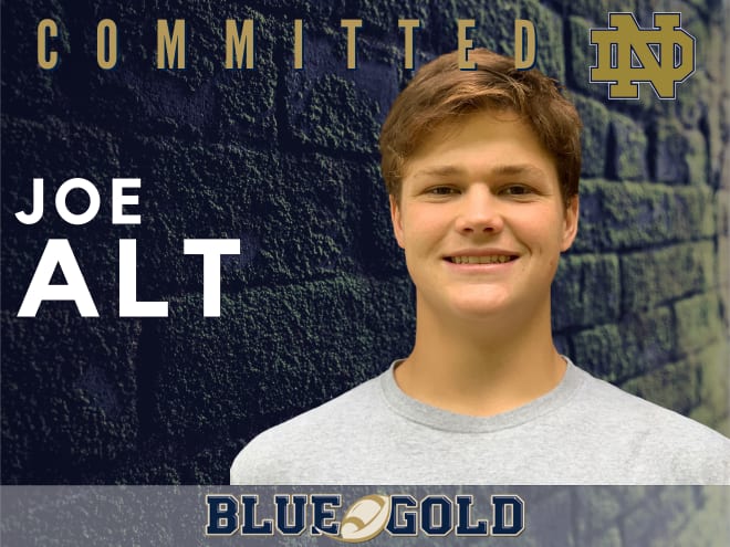 The Fighting Irish landed a new offensive line pledge from Joe Alt.