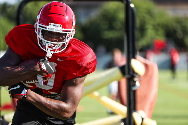 Kirby Smart said Darnell Washington had a good day Tuesday, but is still unsure if he will play.
