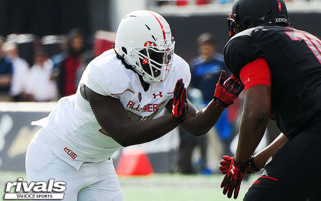 Before coming to Arkansas, McTelvin Agim was a 6.0 four-star recruit.