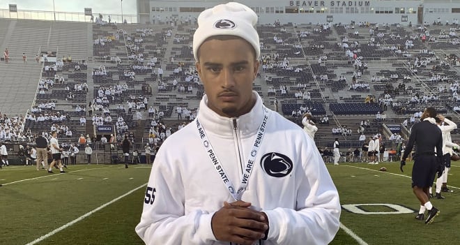 Ortiz visited Penn State for the first time this past weekend. 