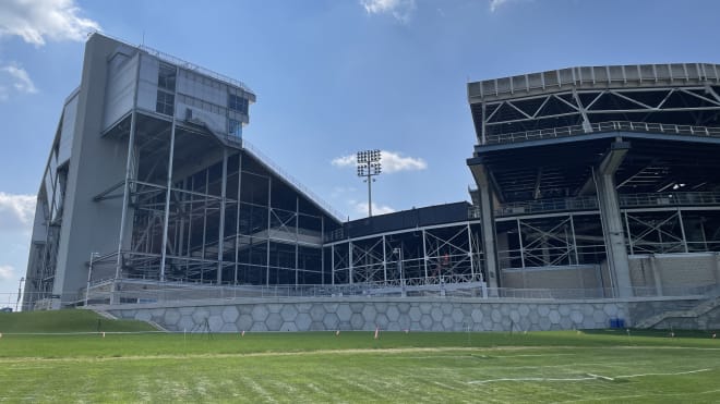 Penn State Nittany Lions football Beaver Stadium construction project.