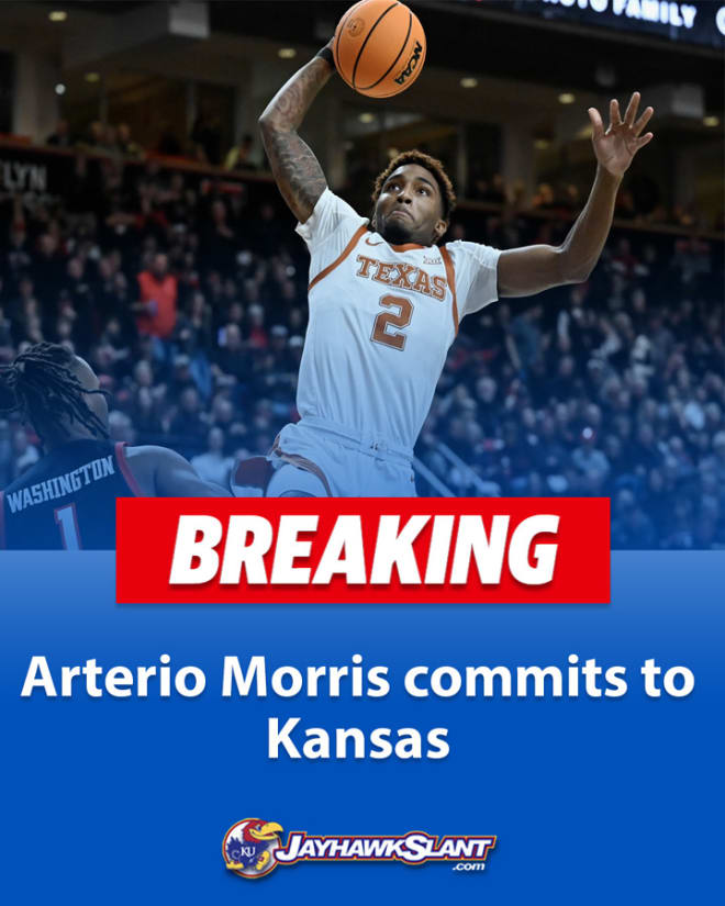 Arterio Morris committed to Kansas on Friday night