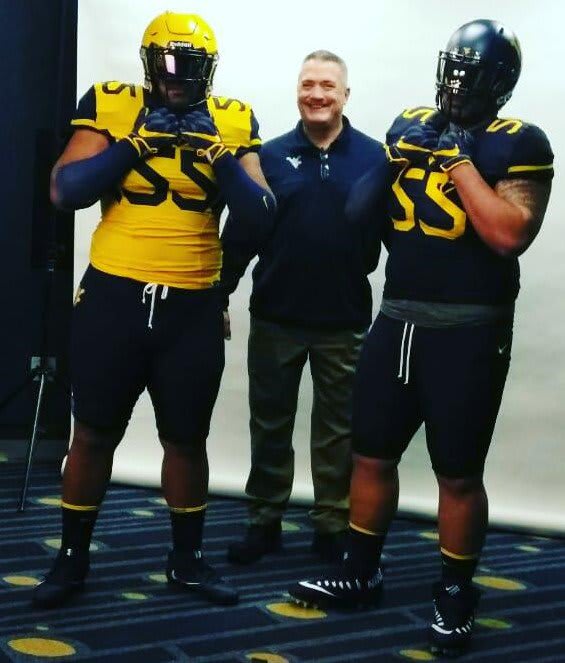 West Virginia landed a pair of offensive lineman. 