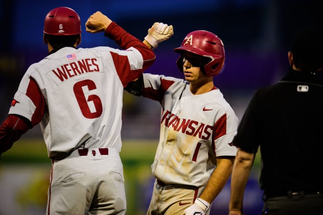 Follow along as Arkansas begins its series at Tennessee on Friday night.