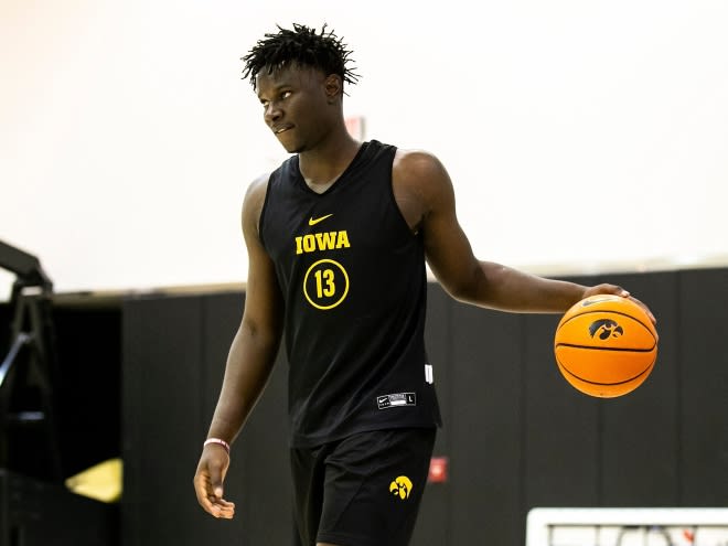 One of four new freshman, Ladji Dembele is learning a lot in his first few weeks as a Hawkeye. 