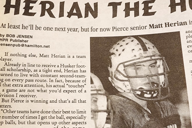 One of our all-time Huskerland greats, Pierce High's Matt Herian (Huskerland Feature No. 767) is a member of the Nebraska High School Sports Hall of Fame Class of 2023. 