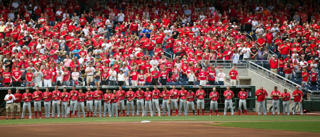 Just under 3,000 fans have already purchased all-session tickets to the Big Ten Baseball Tournament. The heavy walk-up sales now will depend a lot on when Nebraska and Iowa play. 